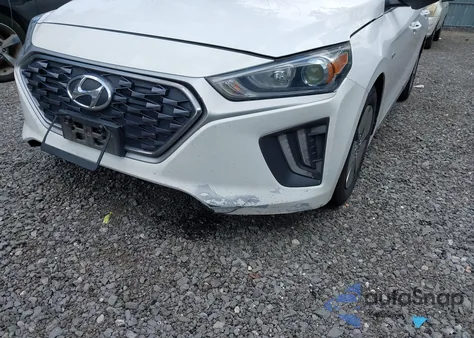 2020 Hyundai Ioniq Hybrid Se из США, поврежденный, VIN KMHC75LC8LU240689